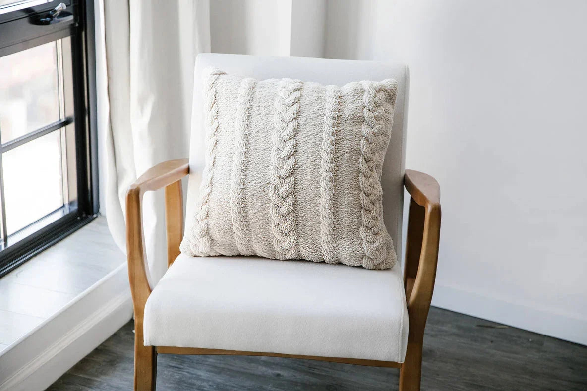 Braided Throw Pillow | Last Chance