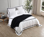 Bamboo Viscose Frame Duvet Cover | Last Chance