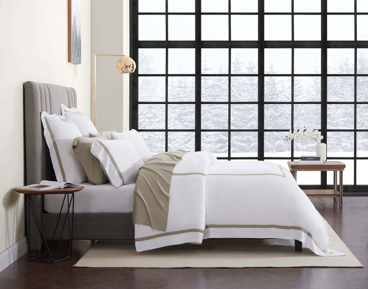 Bamboo Viscose Frame Duvet Cover | Last Chance