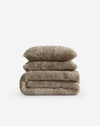 Breathable Faux Fur Comforter Bundle