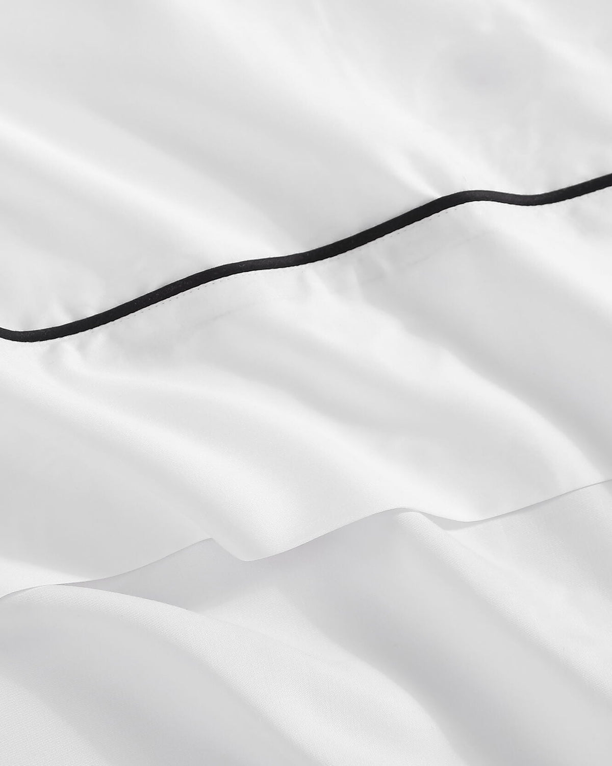 Bamboo Viscose Luxe Top Sheet with Piping