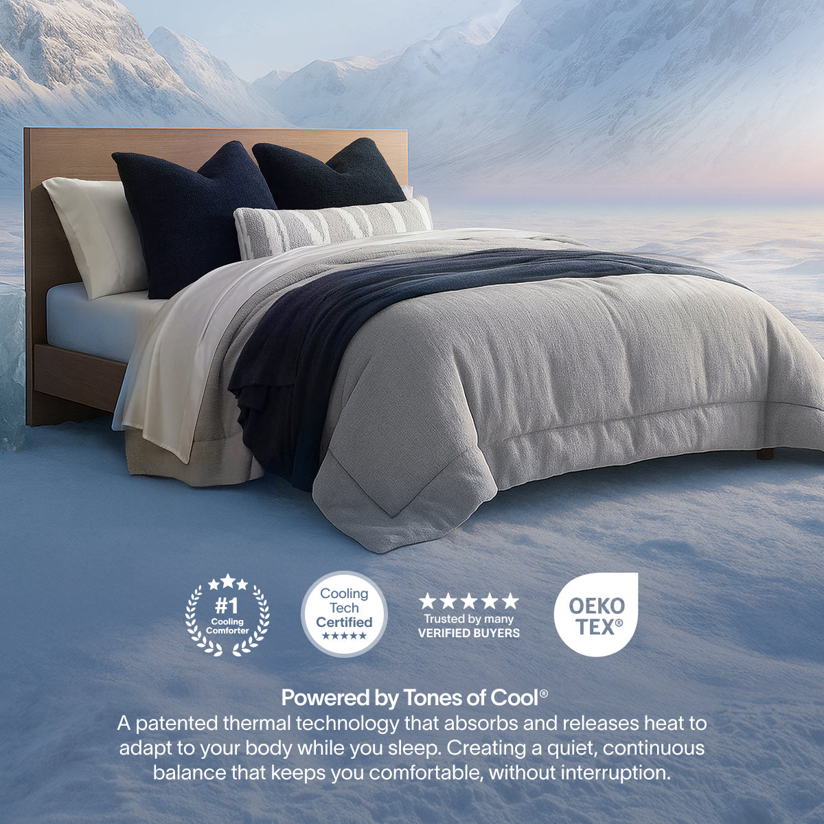 Cloud Cooling Comforter