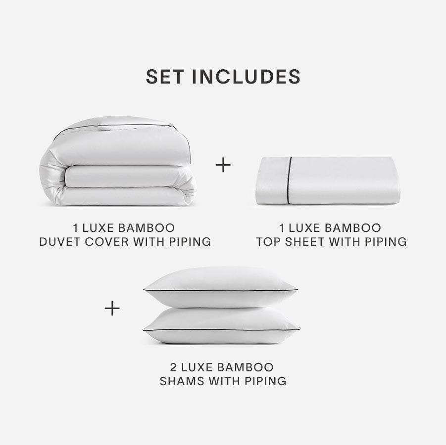 Bamboo Viscose Luxe Duvet Bundle