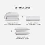 Bamboo Viscose Luxe Duvet Bundle
