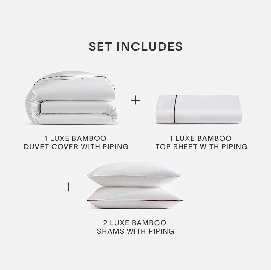 Bamboo Viscose Luxe Duvet Bundle