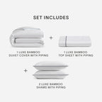 Bamboo Viscose Luxe Duvet Bundle