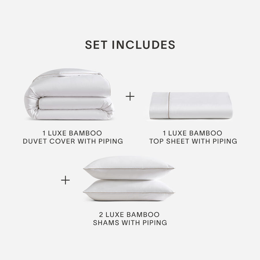 Bamboo Viscose Luxe Duvet Bundle