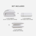 Bamboo Viscose Luxe Duvet Bundle