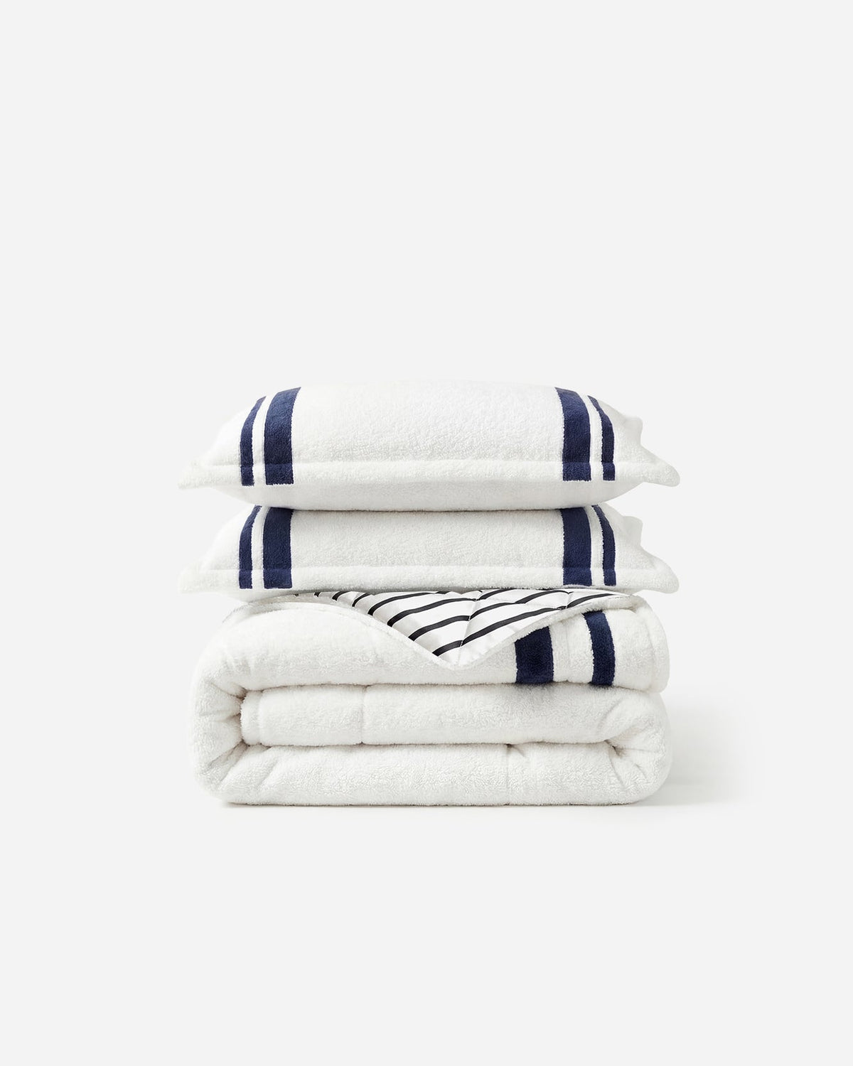 Amarena Snug Striped Comforter Bundle