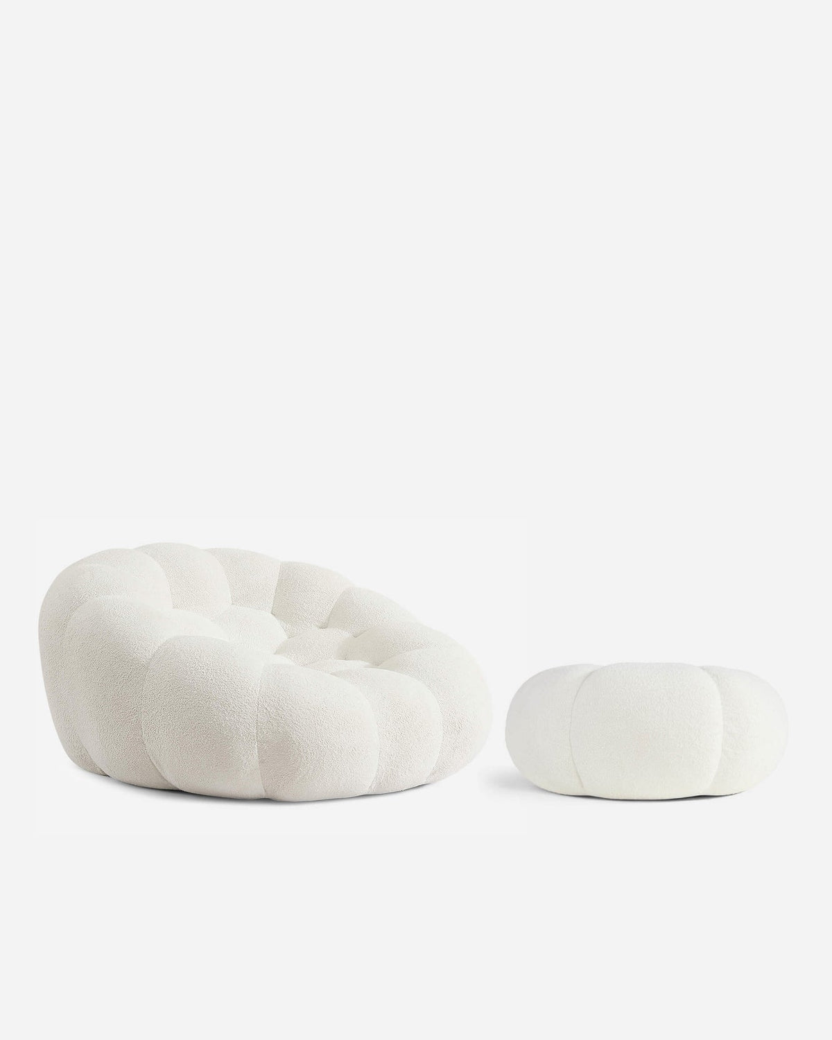 Ciel Chair + Ottoman Set