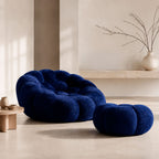 Ciel Chair + Ottoman Set