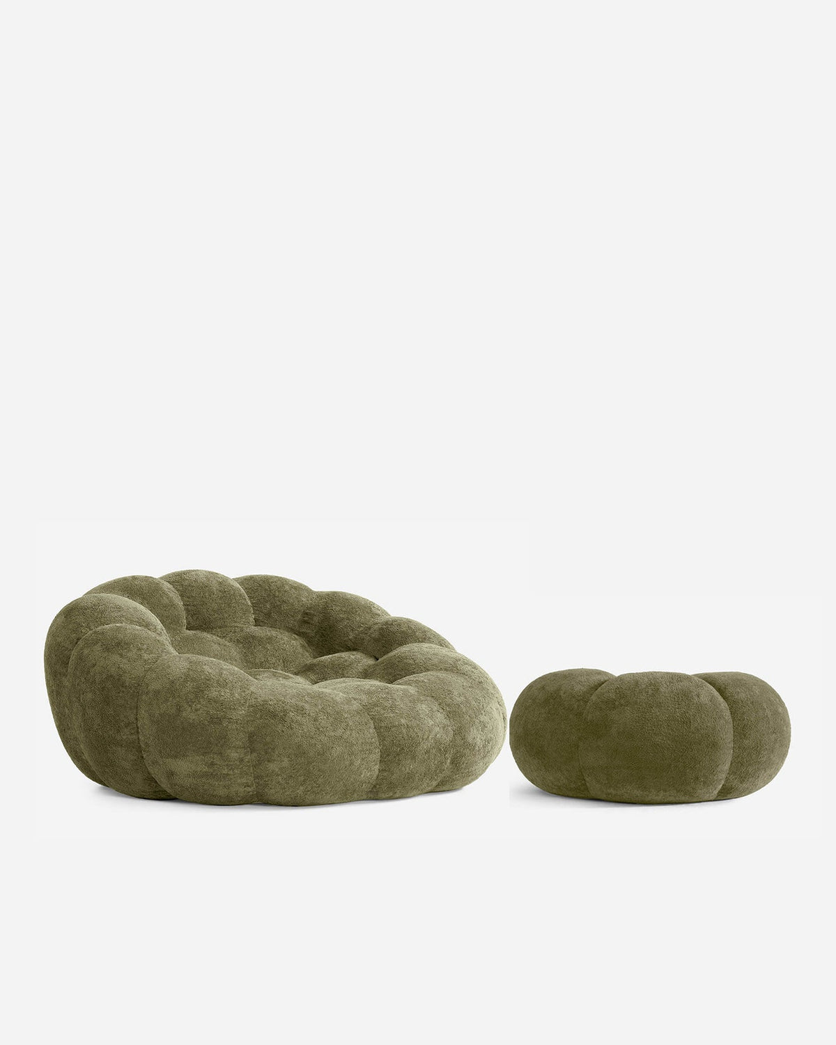 Ciel Chair + Ottoman Set