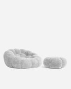 Ciel Chair + Ottoman Set