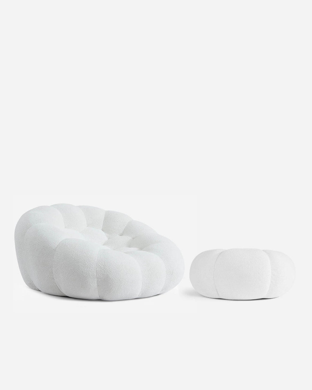 Ciel Chair + Ottoman Set