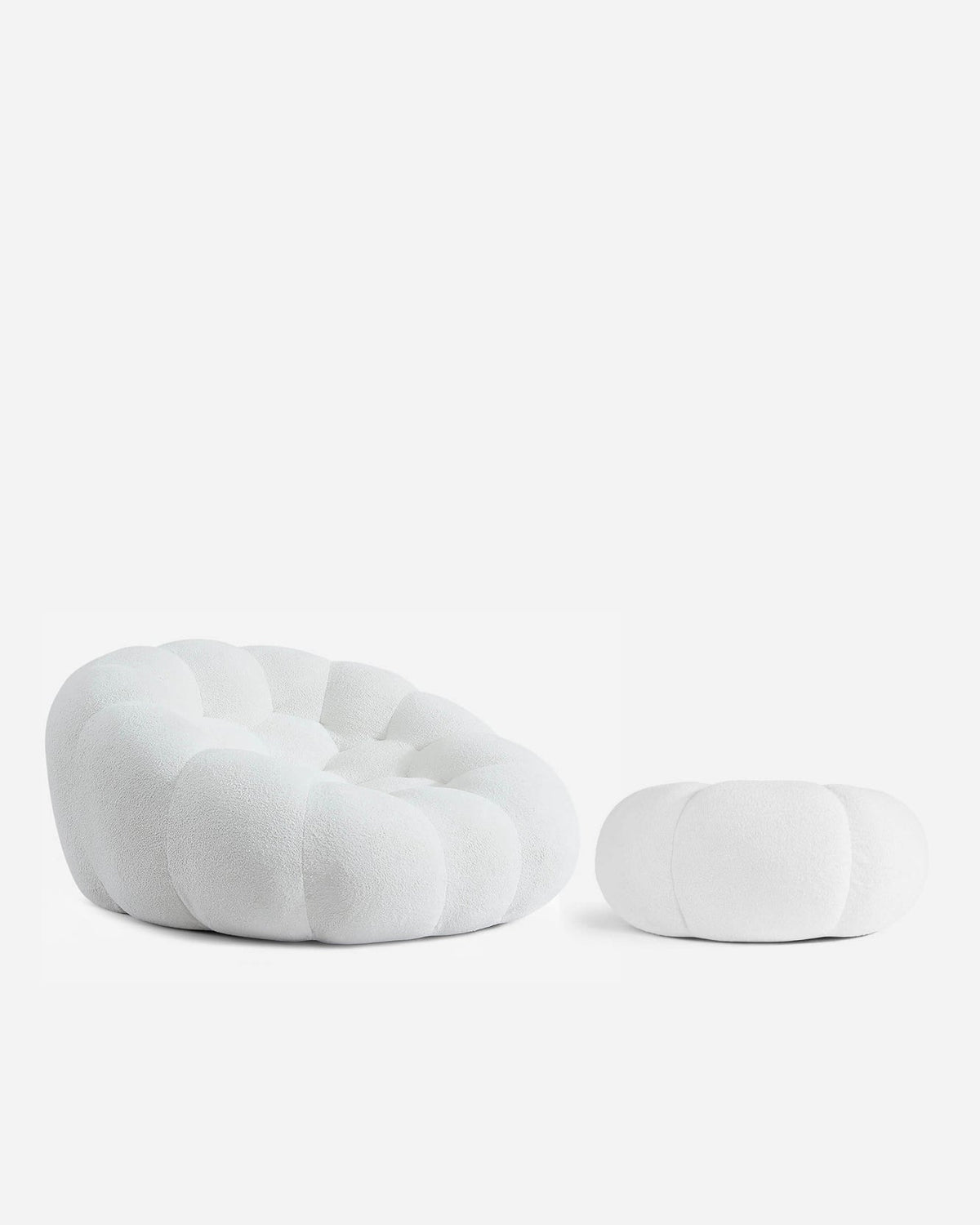 Ciel Chair + Ottoman Set