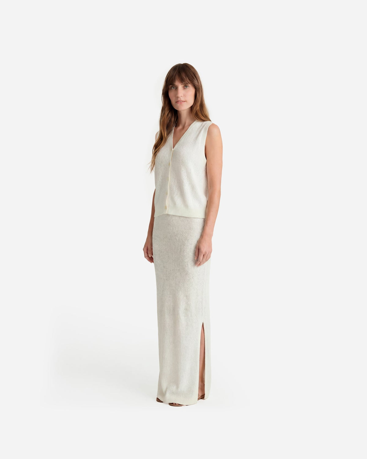 Cloud Cool Crochet Maxi Skirt | Last Chance