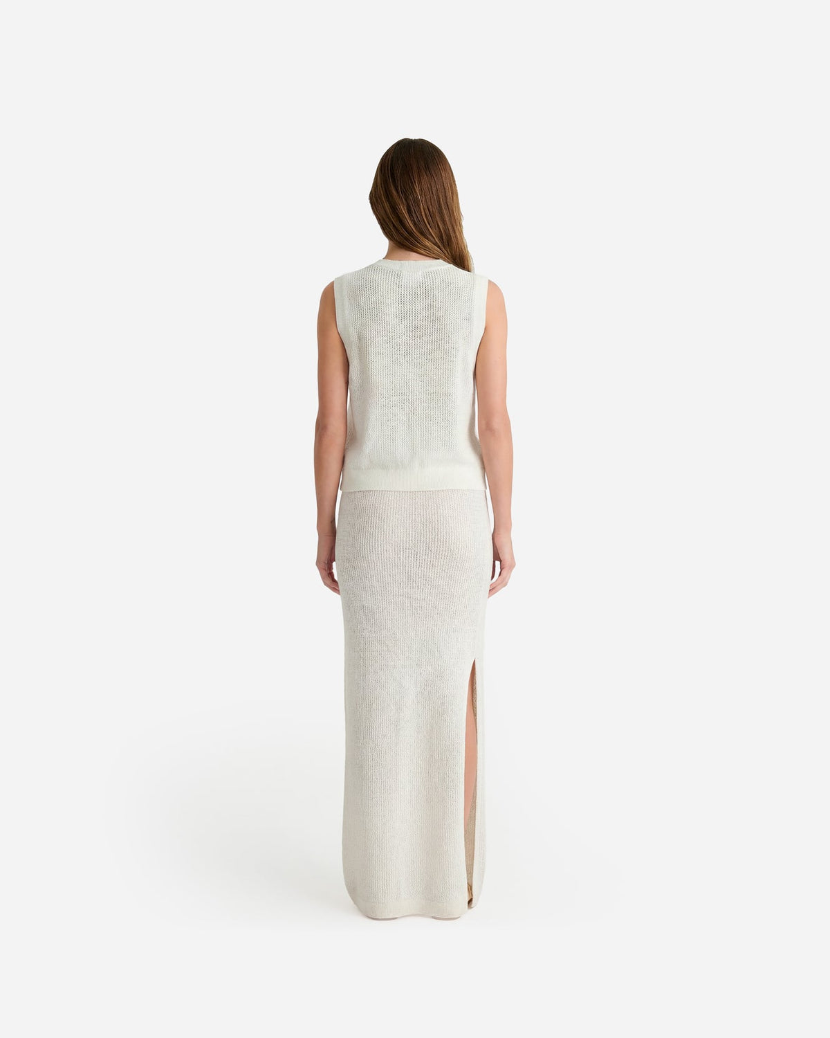 Cloud Cool Crochet Maxi Skirt | Last Chance
