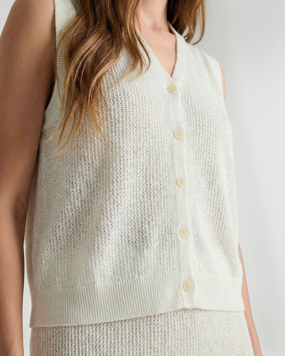 Cloud Cool Crochet Sleeveless Top | Last Chance