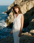Cloud Cool Crochet Sleeveless Top | Last Chance