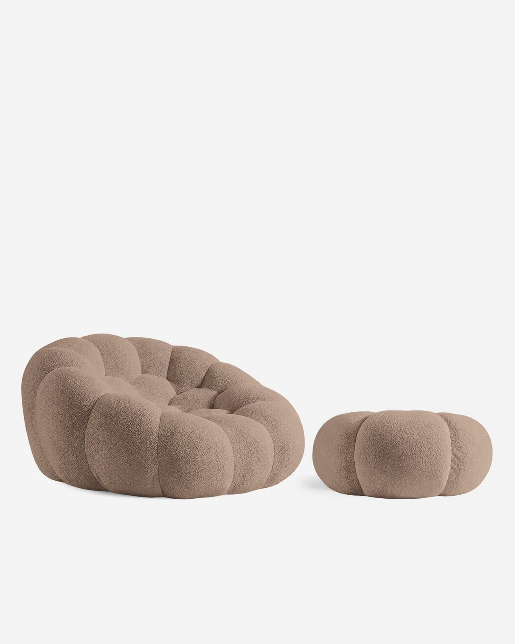 Ciel Chair + Ottoman Set