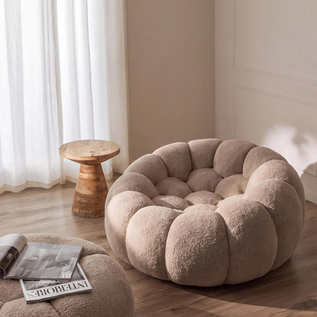 Ciel Chair + Ottoman Set